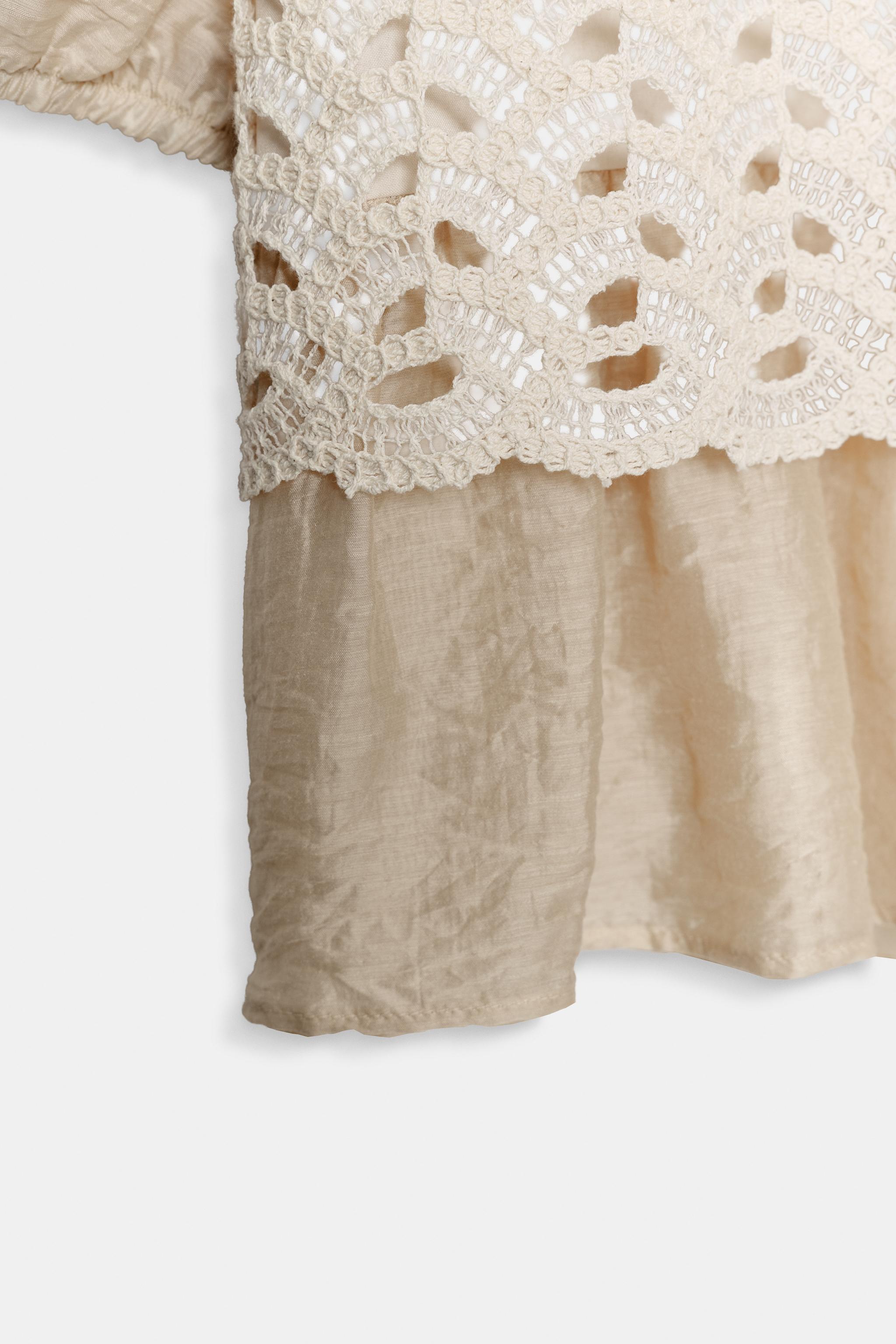 COMBINATION CROCHET TOP
